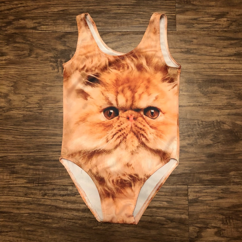 Cute Cat Swimsuit or Bodysuit